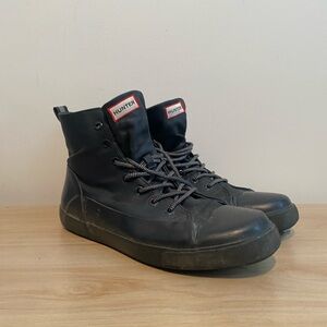 Target X Hunter Black High-Top Men's Rain Boots